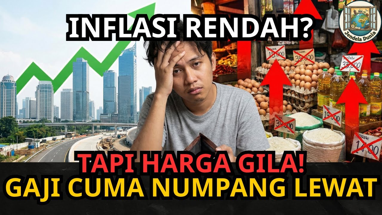 Katanya Ekonomi Meroket, Kok Dompet Nyungsep? Realita Pahit Pekerja Indonesia