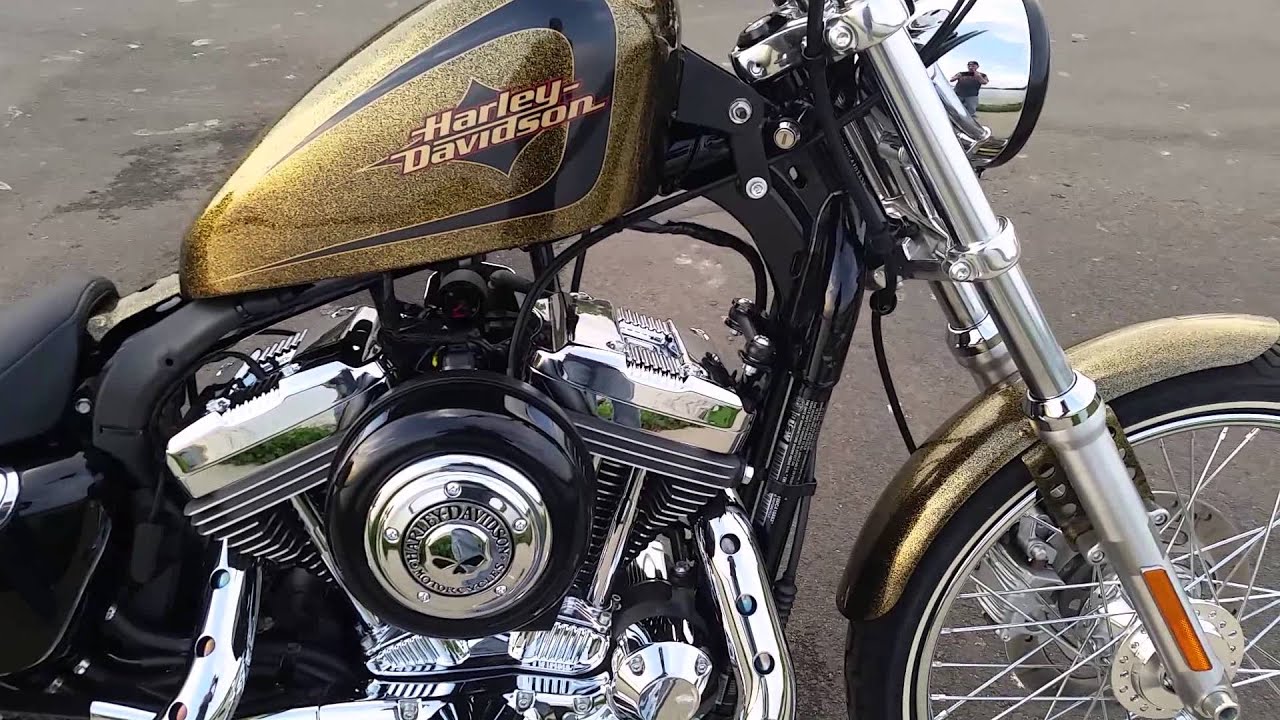 Harley 72 with apehangers and widowmaker shifter