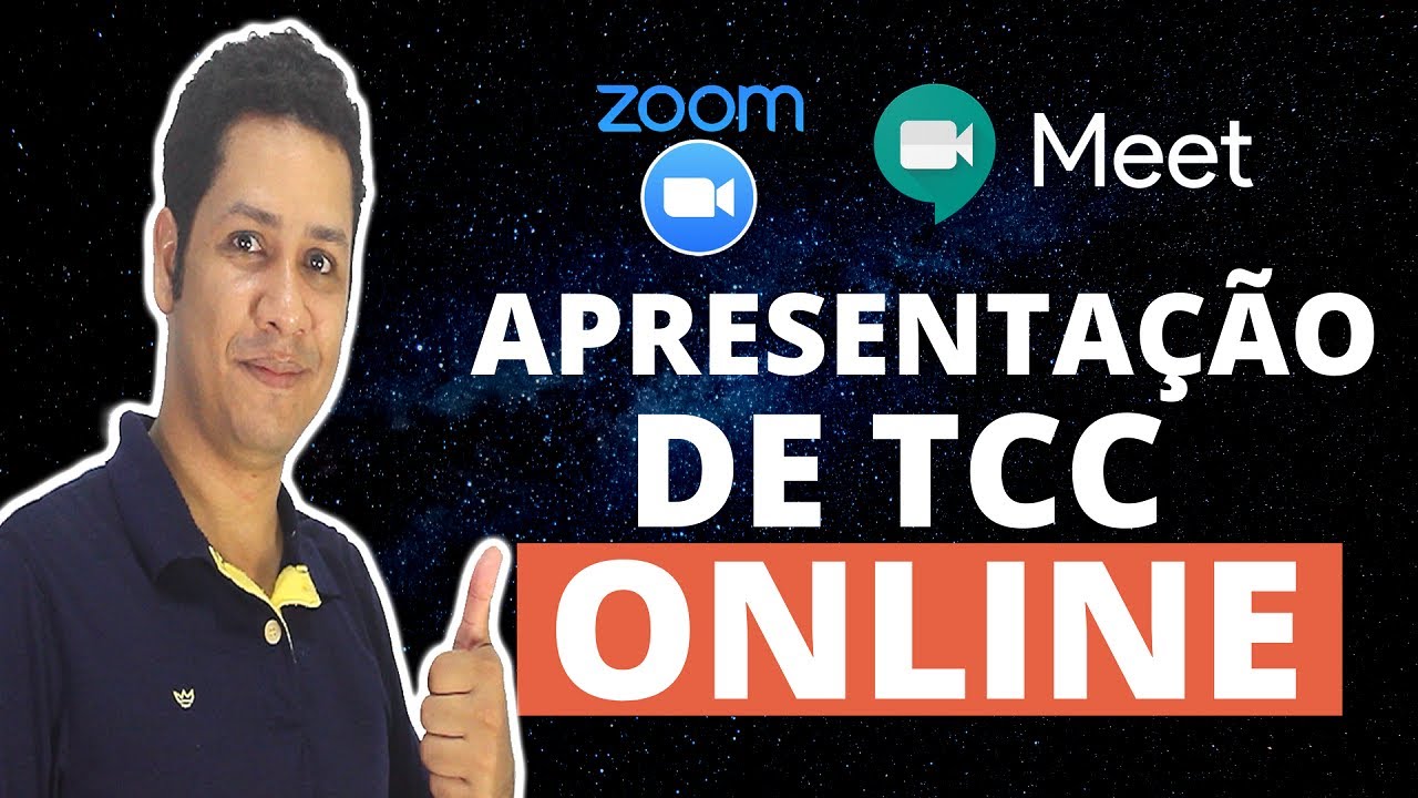 Apresentação de TCC Online – Como Fazer uma Boa Apresentação de TCC com Zoom ou Google Meet