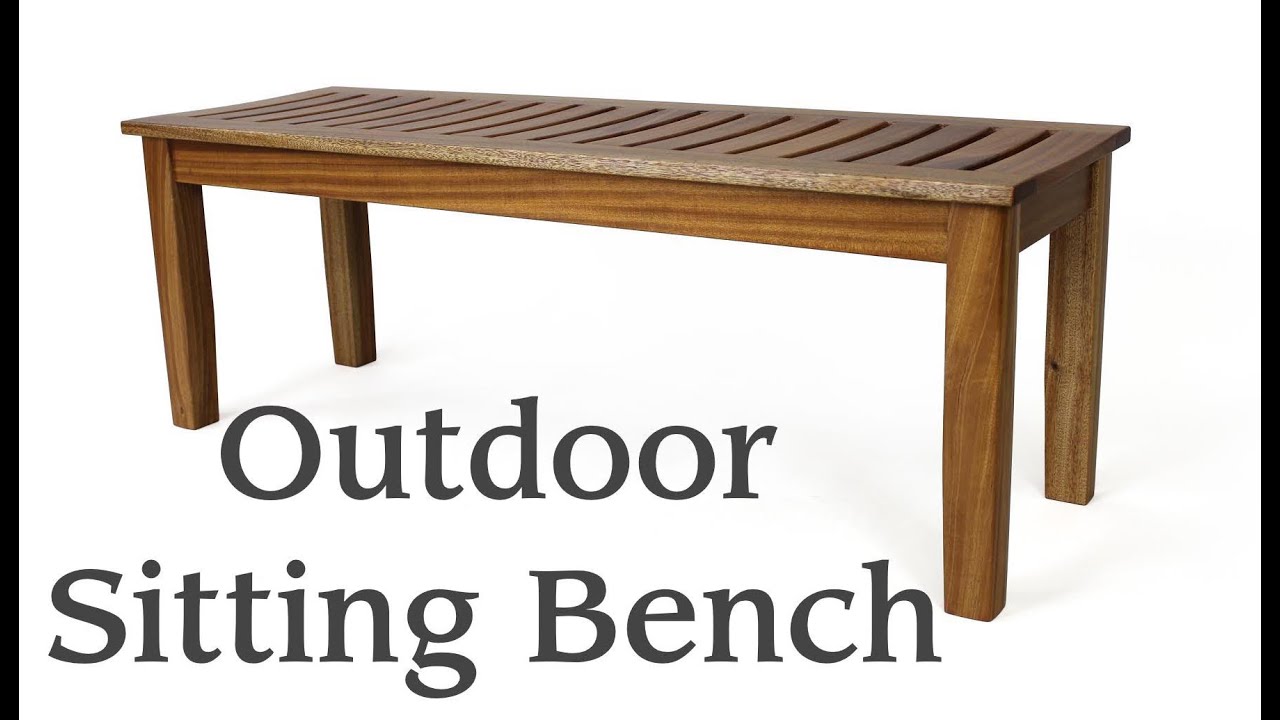 Outdoor Sitting Bench