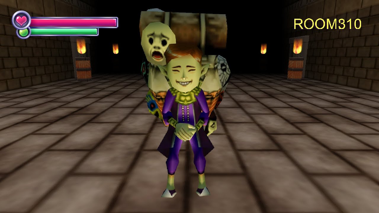 Specimen 6's chase but it's LITERALLY the Happy Mask Salesman!