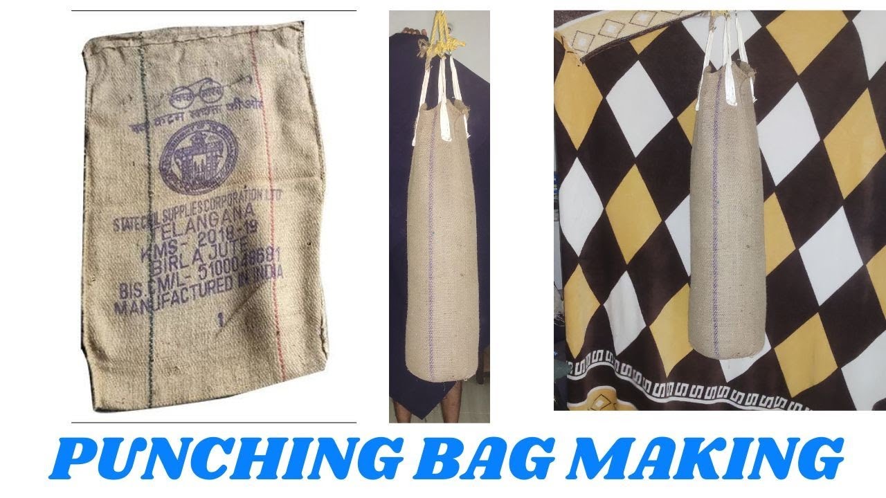 Punching Bag Making At Home | Desi Punching Bag | UFC Bag |