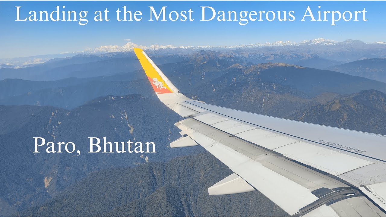 #DrukairLanding #RoyalBhutan #ParoAirport #DangerousLanding #DangerousAirportsIntheWorld