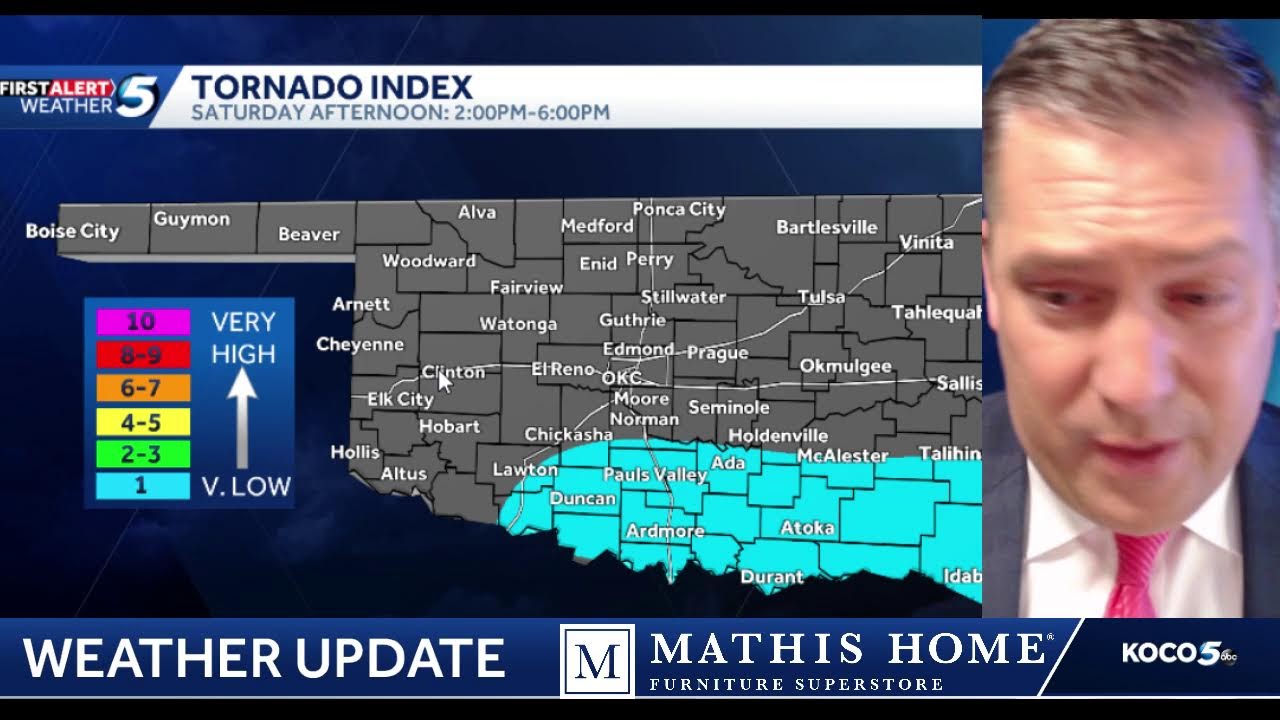 Saturday Tornado Risk