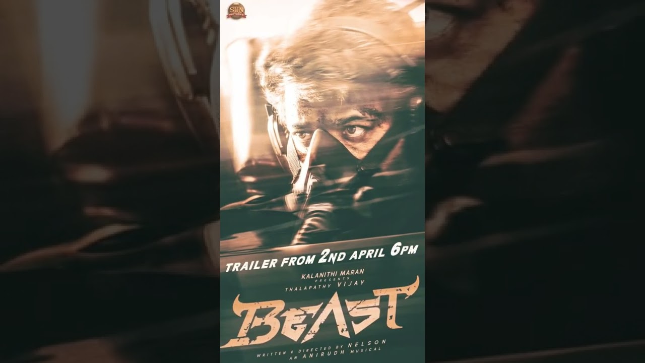 beast trailer on April 2nd 
