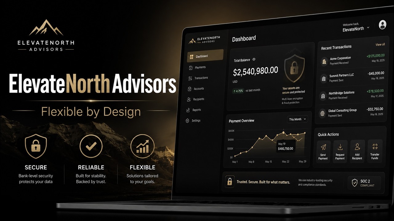 ElevateNorthAdvisors Reviews: Transparent Pricing, Flexible Payments and Global Opportunities