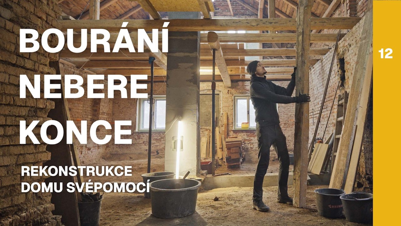 Tenhle víkend mi dal zabrat. Jedny z posledních příprav před betonáží 🏠Díl 12. Oprava domu svépomocí