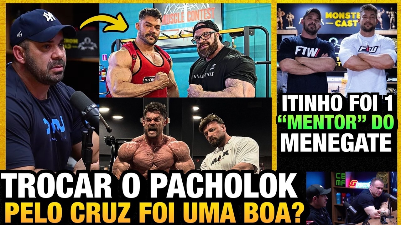 ITINHO OPINA: MENEGATE FEZ CERTO AO TROCAR PACHOLOK PELO CRUZ ?? MONSTER CAST