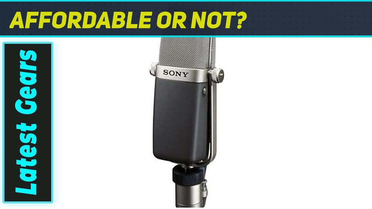 `Sony C38B: лучший микрофон с большой диафрагмой для профессионального аудио