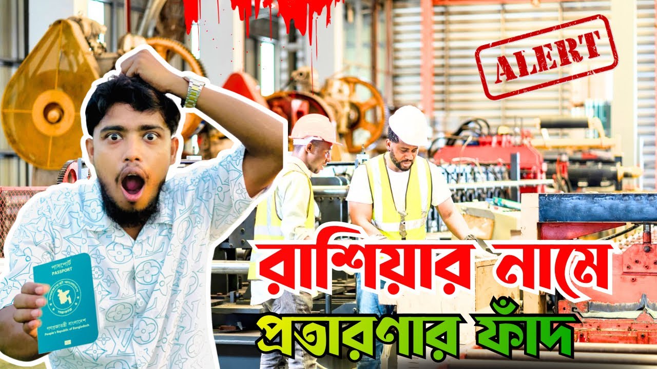 রাশিয়াতে লক্ষ টাকা বেতনের নামে চলছে প্রতারণার ফাঁদ