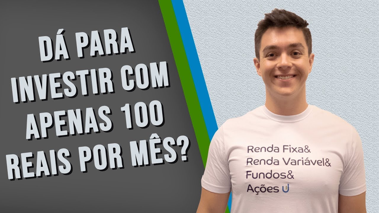 D&aacute; para investir com apenas 100 reais por m&ecirc;s? #YubbResponde