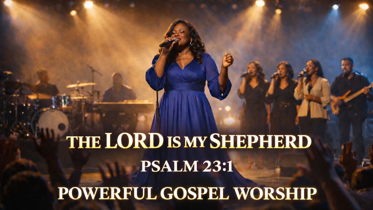 The Lord Is My Shepherd | Psalm 23:1 Powerful Gospel Worship