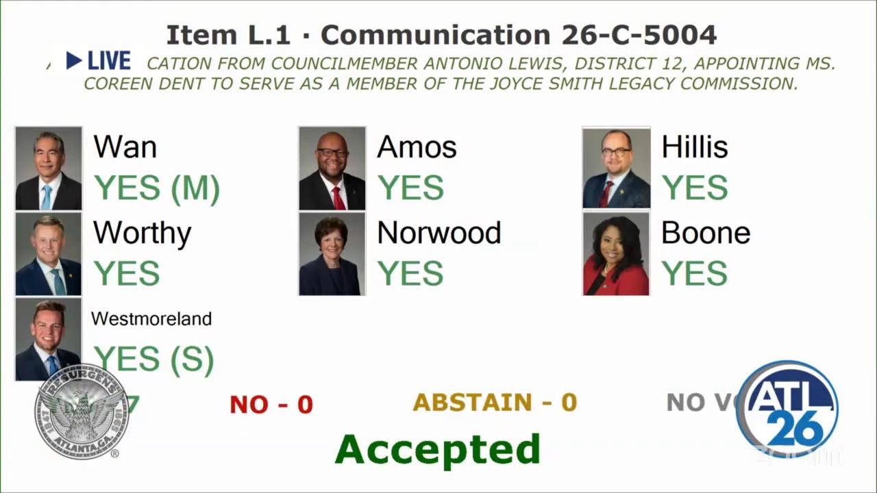 Atlanta City Council Transportation Committee meeting: Jan. 28, 2026