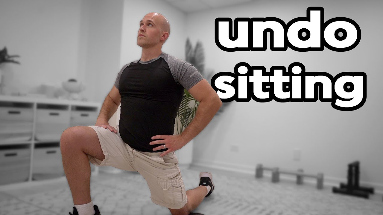 If You Sit For Work, You NEED These Stretches