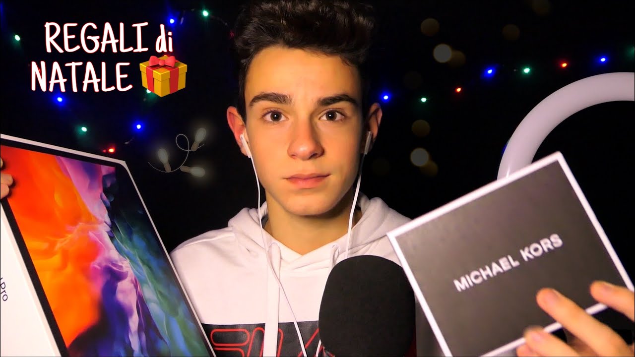 I MIEI REGALI DI NATALE 🎁 Show & Tell | ASMR ITA