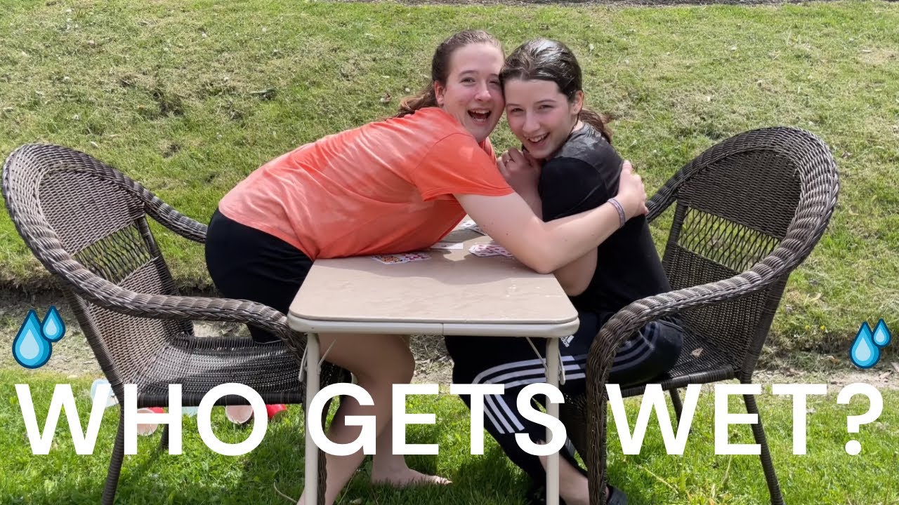 Water War Card Game Challenge Pt 2 - Allegra & Waverly