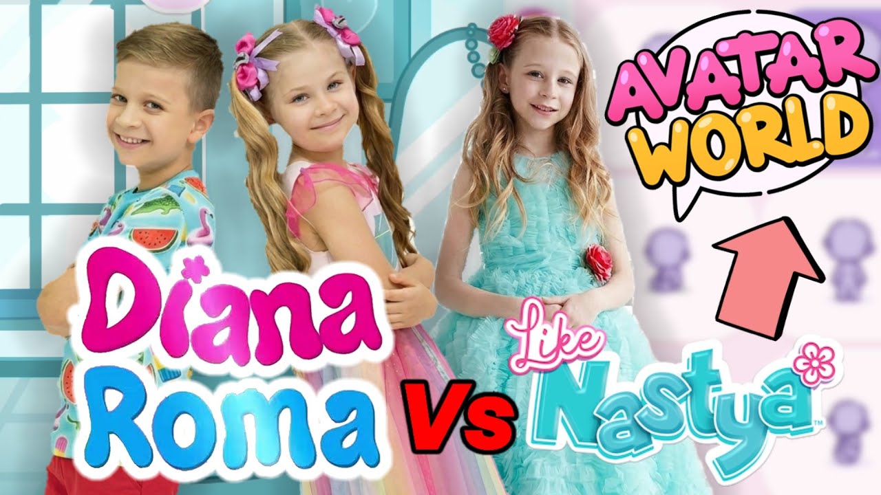 NEW✅ How To Make DIANA AND ROMA Vs LIKE NASTYA In Avatar World 🎮🌍 #avatarworld #dianaroma 