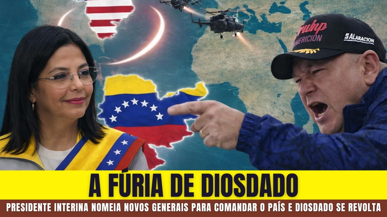 Diosdado Cabello Acuado Diante da Nova Força Militar na Venezuela