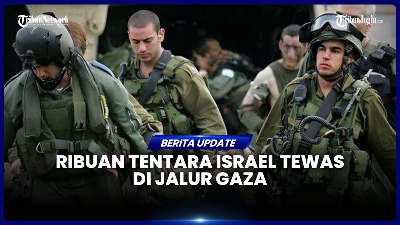 451 JASAD TENTARA ISRAEL TEWAS, GAZA BERUBAH JADI ‘KUBURAN MASSAL'