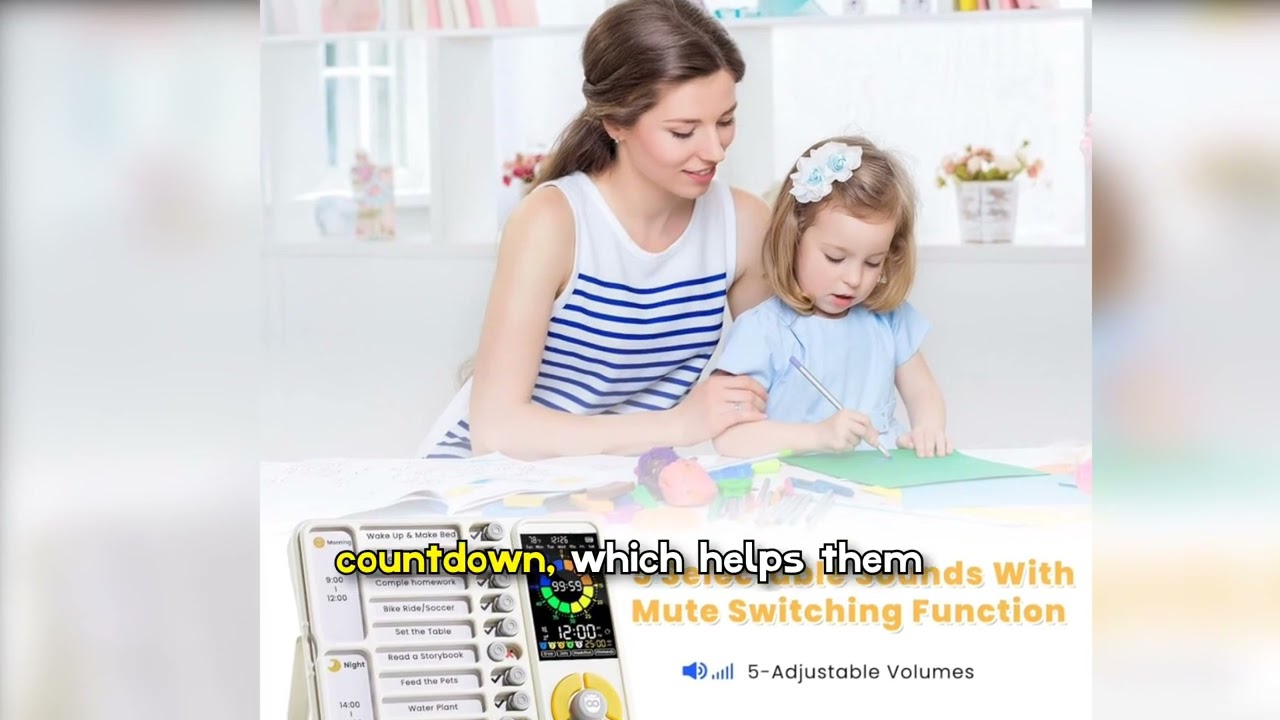Mooking 5-in-1 Visual Timer Review | Best ADHD & Autism Tool | Boost Focus & Productivity!