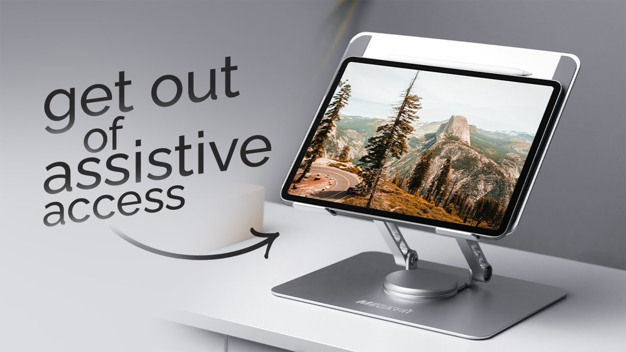 How to Get Out of Assistive Access on iPad (tutorial)