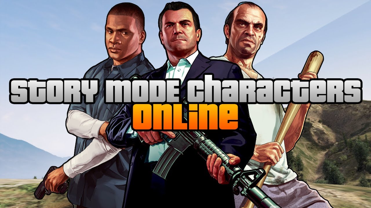 GTA 5 Glitch - Story Mode Characters ONLINE! - How to Get Story Mode Characters Online AFTER PATCH