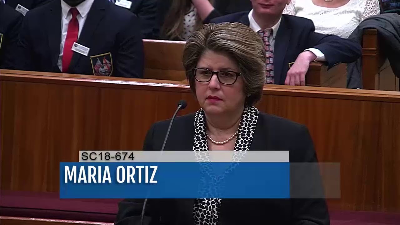 SC18-674 Inquiry Concerning a Judge, No. 18-63 Re: Maria Ortiz
