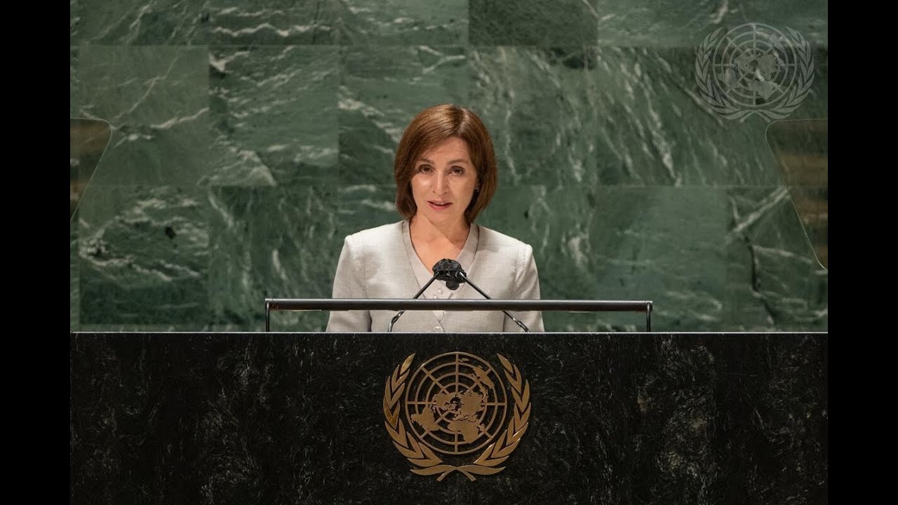 President Maia Sandu’s Address at the 76th Session of the United Nations’ General Assembly