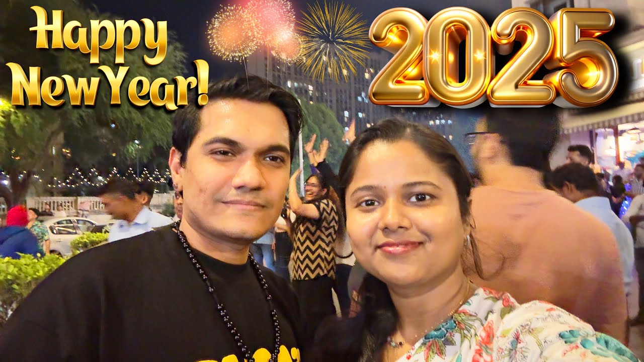 Wish you a very Happy New Year 2025 #vlog #creator #new year