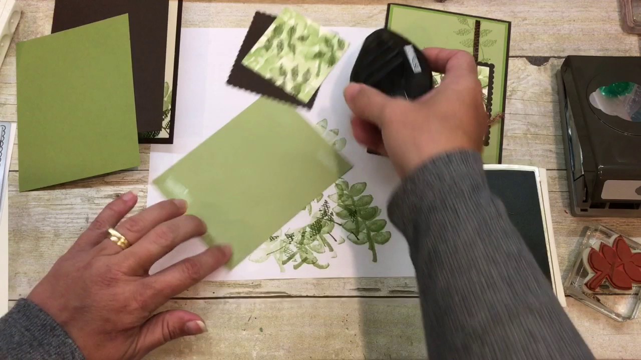 How to make a simple all occasion card with Stampin Up's Oh So Eclectic and Label Me Pretty