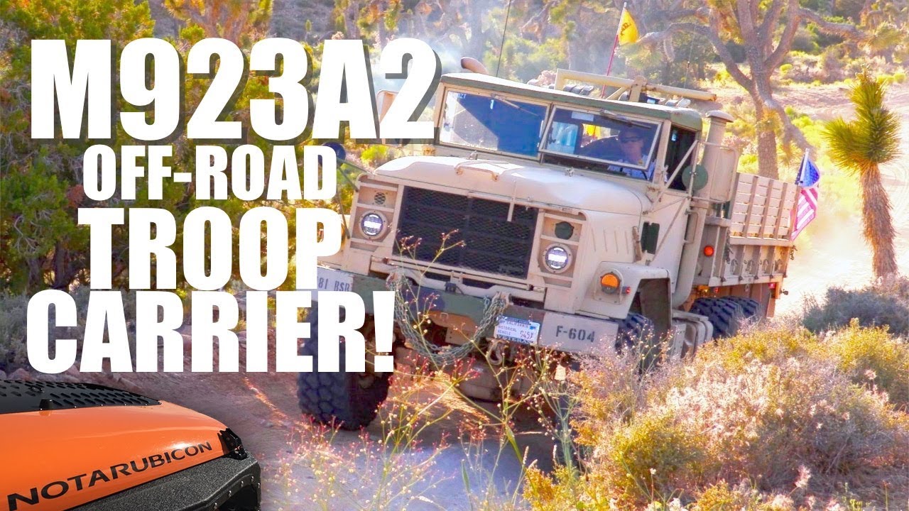 THOR: Wojskowy transporter wojskowy M923A2 o ładowności 5 ton i układzie 6x6