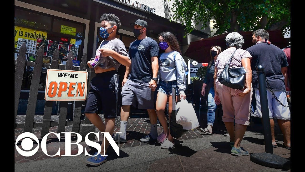 Americans adjust to life after lockdown