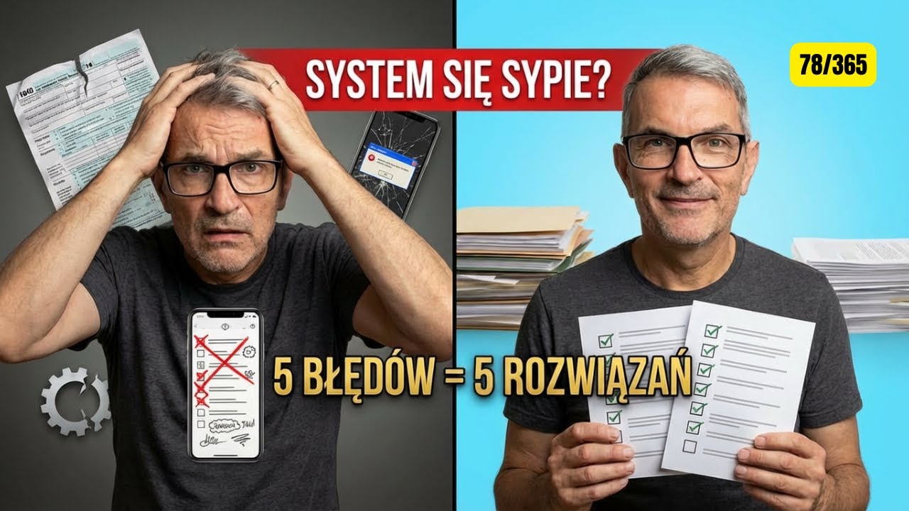 5 Błędów w GTD, Które Zabijają Twoją Produktywność