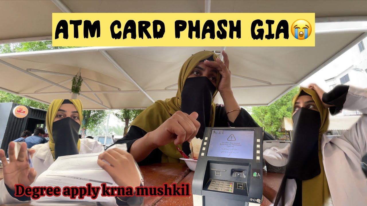 Went to Apply for My Degree… But My ATM Card Got Stuck 😭#khkvlogs