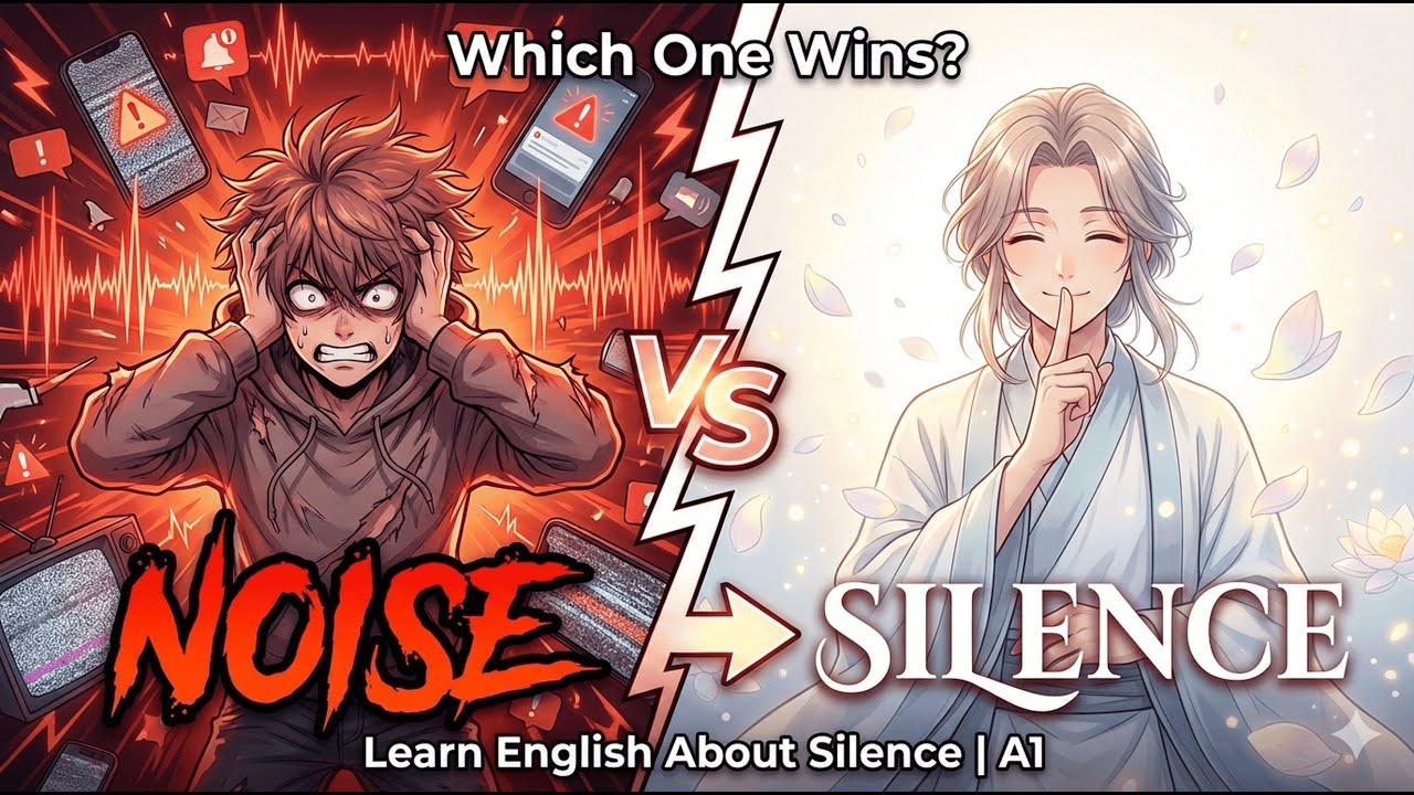 What Happens When You Sit In SILENCE For 5 Minutes? | Learn English | A1