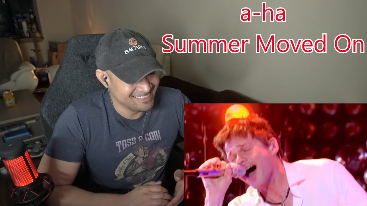 a-ha - Summer Moved On (Live) (Reaction/Request - The Long Vocal Note!)