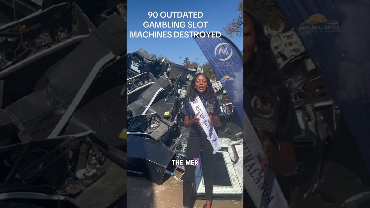 Gambling slot machines destroyed - Miss Mpumalanga 2025