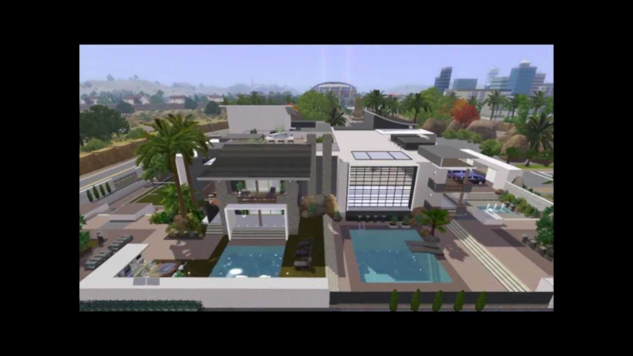 Large celebrity house-The Sims 3 (download link)