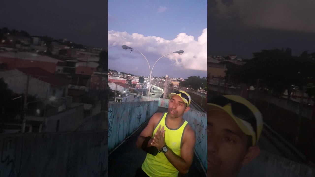 treino de hoje 12 tiros de 400 metros na subida.