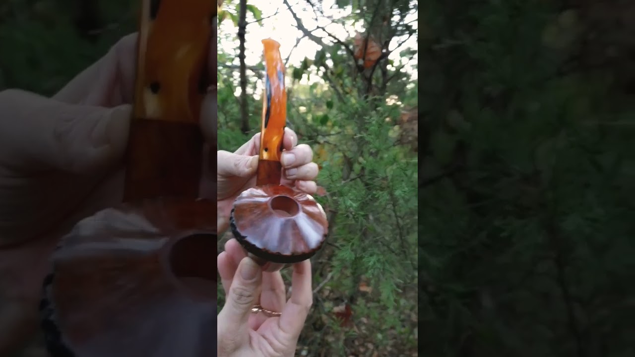 Columbia - Freehand Briar Burl Herb Pipe by CDXX Pipes #wakeandbake #luxurycannabis #weedpipes