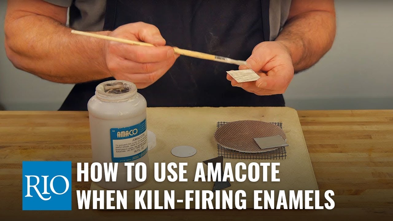 How to Use Amacote When Kiln-Firing Enamels