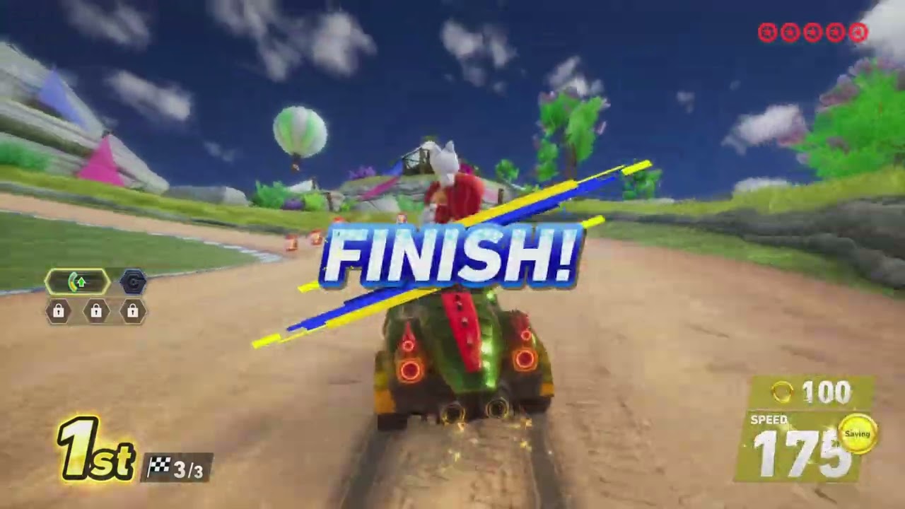 Playing some Sonic Racing CrossWorlds