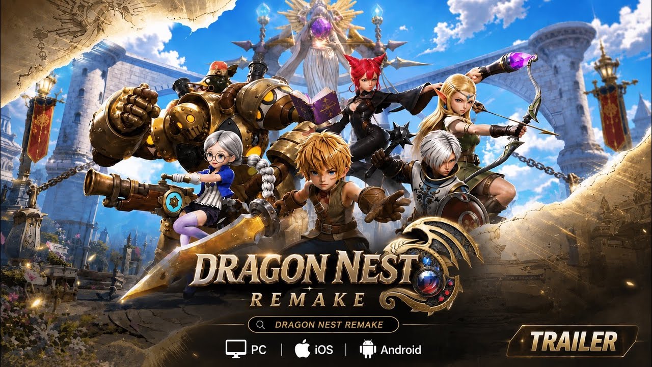 Dragon Nest Remake - Trailer (PC & Mobile Cross Platform)