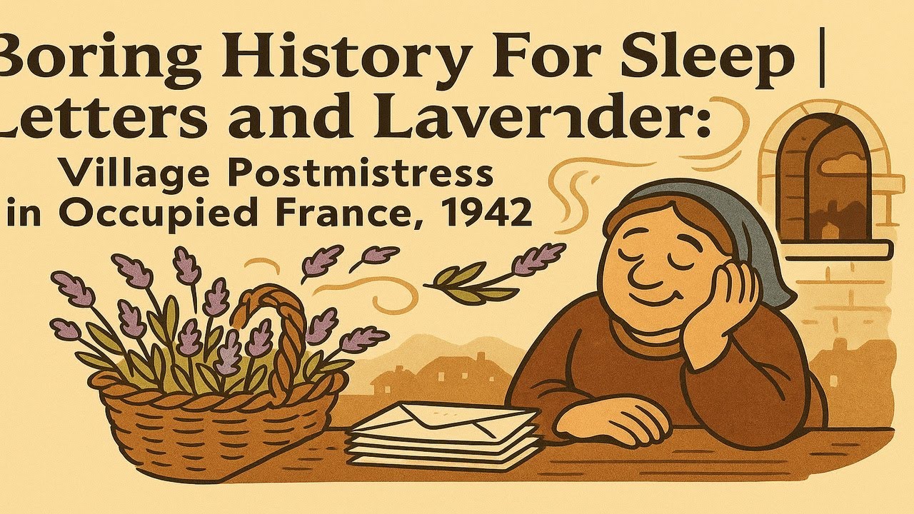 Boring History For Sleep | Letters and Lavender: Village Postmistress in Occupied France, 1942