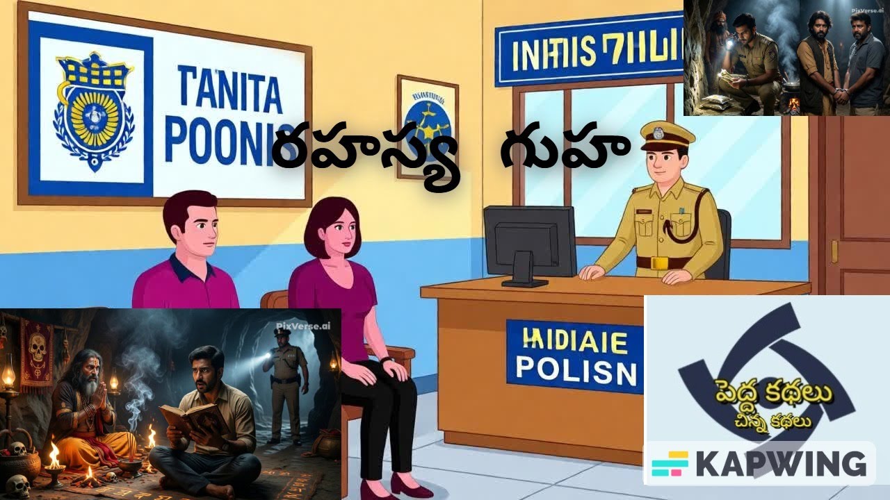 రహస్య గుహ--@పెద్ద  కథలు-చిన్న కథలు #telugustories​​​ #telugukathalu #telugumoralstories