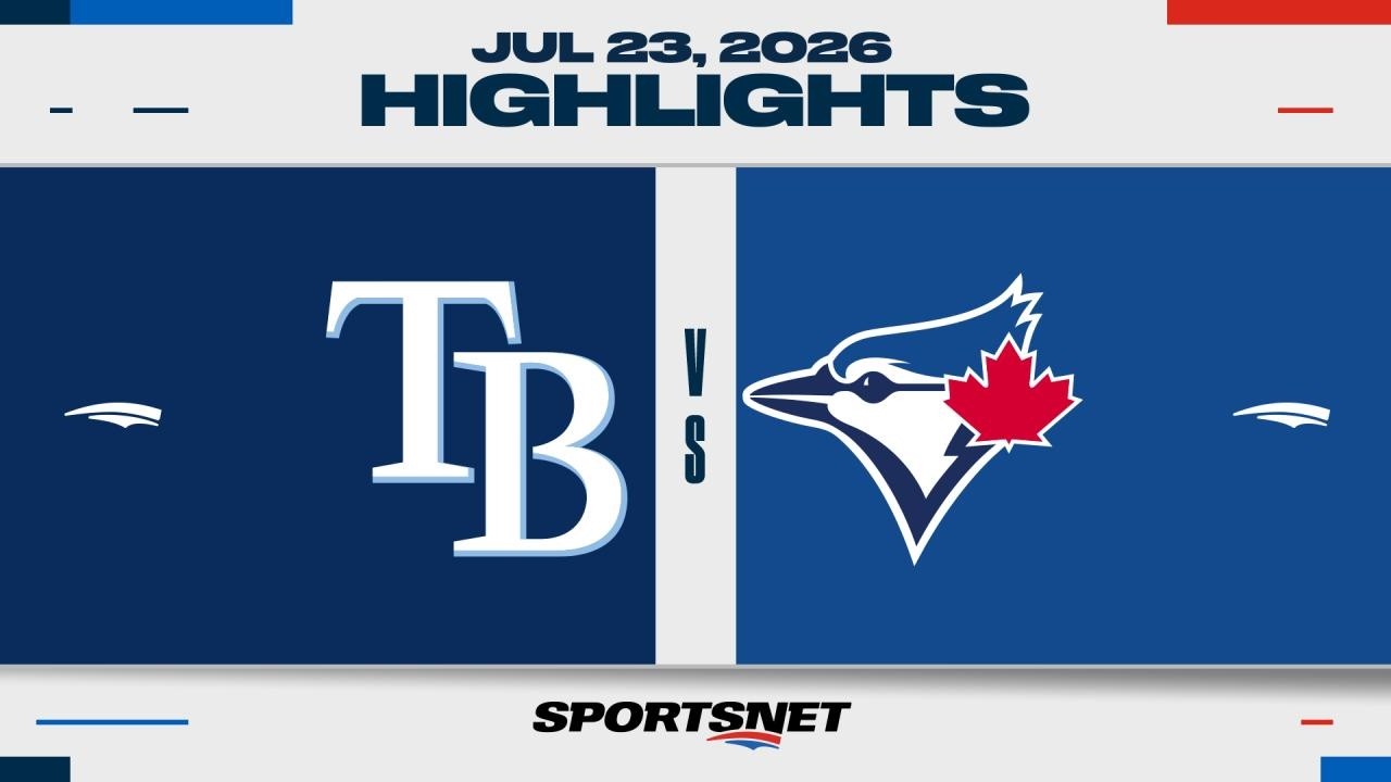 MLB Highlights | Rays vs. Blue Jays - July 23, 2026