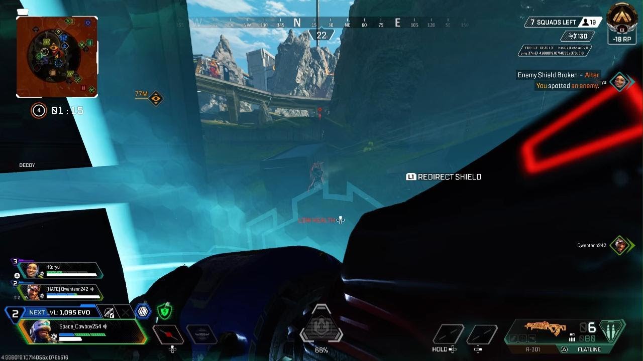 Bro CARRIED🤨😒 - Apex Legends Szn 28 (RANKED) w/ rKoryu & Qwentenn242
