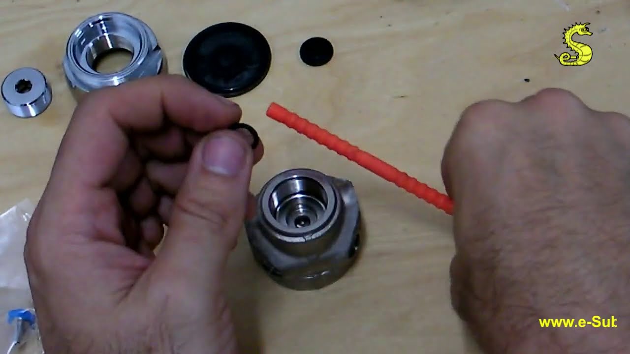 Mantenimiento: Montar  Primera Etapa del Regulador Cressi MC9 Ice