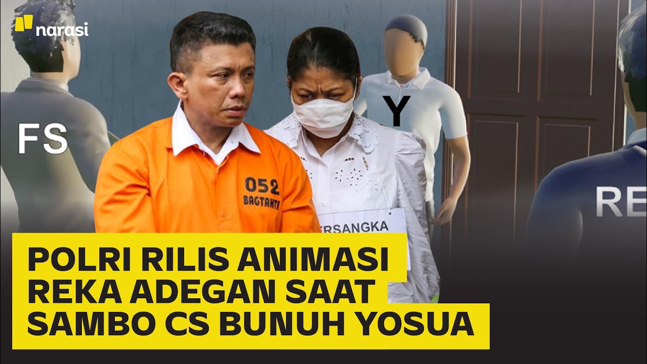 Polri Rilis Animasi Reka Adegan Saat Sambo Cs Bunuh Yosua | Narasi Daily
