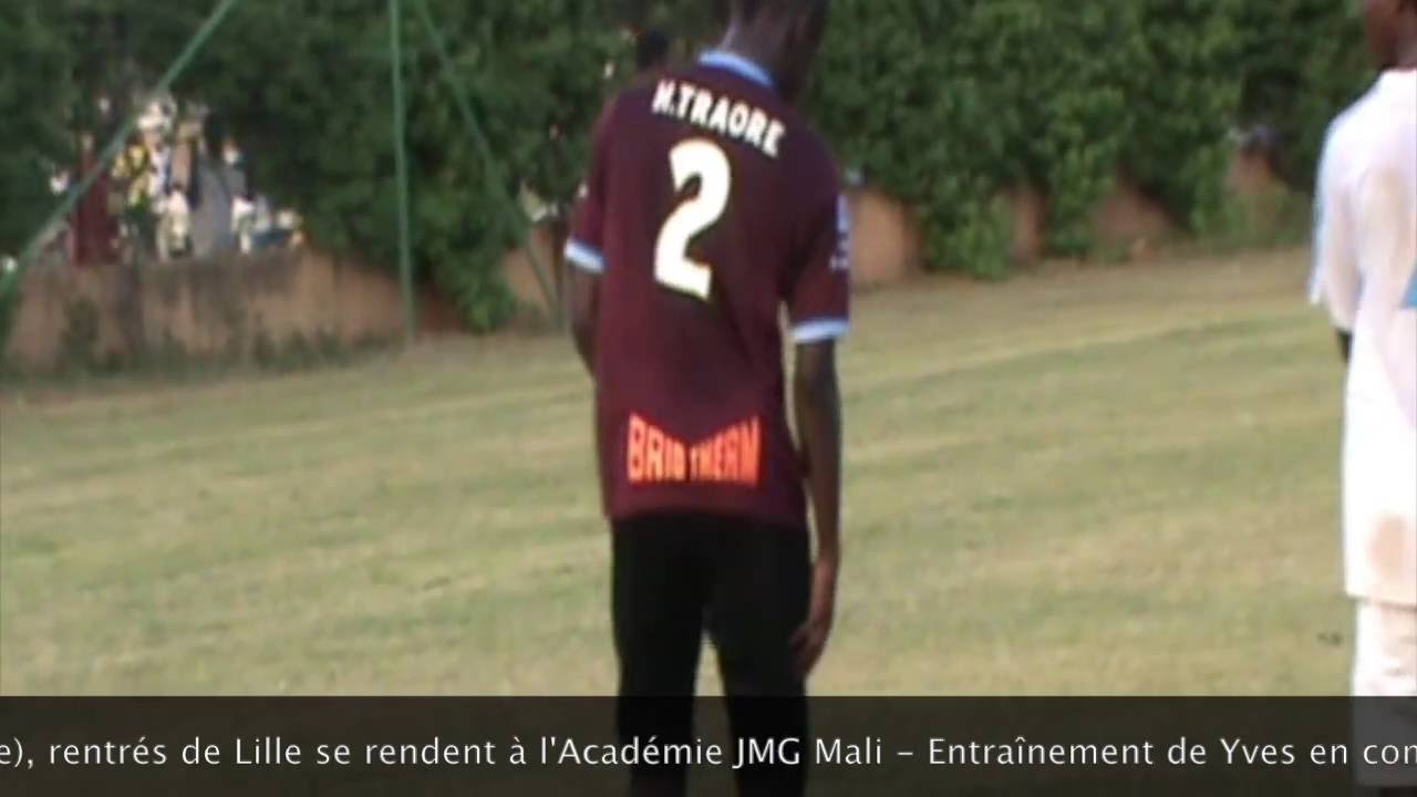 Yves, Kouamé, Diadié:  Visite et entraînement à l'Académie JMG Mali_07_06_16